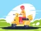 Permainan City Scooter Rides Jigsaw secara online