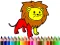 Permainan Back To School: Lion Coloring Book secara online