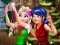 Permainan Ladybug And Elsa Xmas Selfie secara online