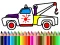 Permainan Back To School: Trucks Coloring secara online
