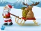 Permainan Funny Santa Jigsaw secara online