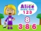 Permainan World of Alice Numbers Shapes secara online
