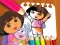Permainan Dora the Explorer the Coloring Book secara online