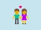 Permainan Love match Compatibility test secara online