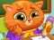 Permainan Lovely Virtual Cat At School secara online