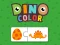 Permainan Dino Color secara online