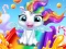 Permainan Glitter Unicorn Dress Up Girls secara online
