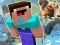 Permainan Noob Parkour: Snow Age secara online