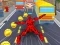 Permainan Subway Run Superhero Robot secara online