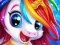 Permainan Unicorn Make up Girl secara online