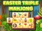 Permainan Easter Triple Mahjong secara online