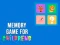 Permainan Memory Game for Childrens secara online