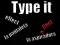 Permainan Type it secara online