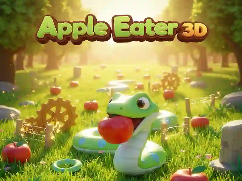 Permainan Apple Eater 3d secara online
