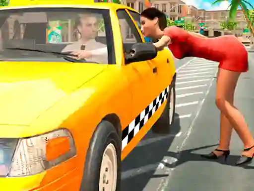 Permainan Crazy Taxi Simulator secara online