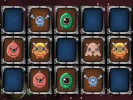 Permainan Aliens Memory Game secara online