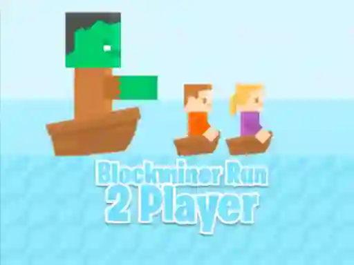 Permainan Blockminer Run  2 player secara online
