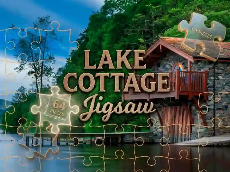 Permainan Lake Cottage Jigsaw secara online
