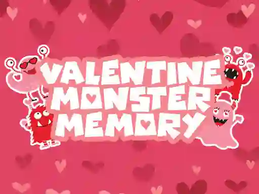 Permainan Valentine Monster Memory secara online
