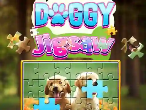 Permainan Doggy Jigsaw secara online