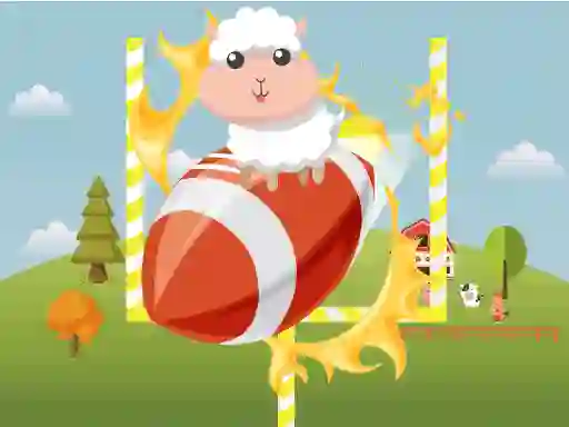 Permainan Animals Rugby Flick secara online