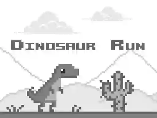 Permainan Dinosaur Run secara online