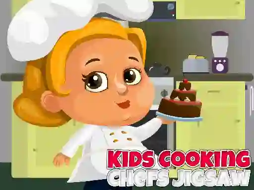 Permainan Kids Cooking Chefs Jigsaw secara online
