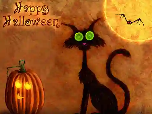 Permainan Happy Halloween 2020 Puzzle secara online