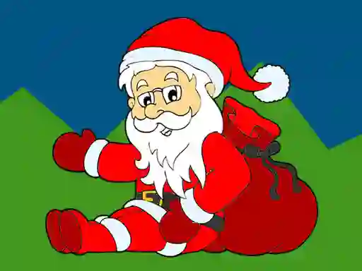 Permainan Santa Claus Coloring Book secara online