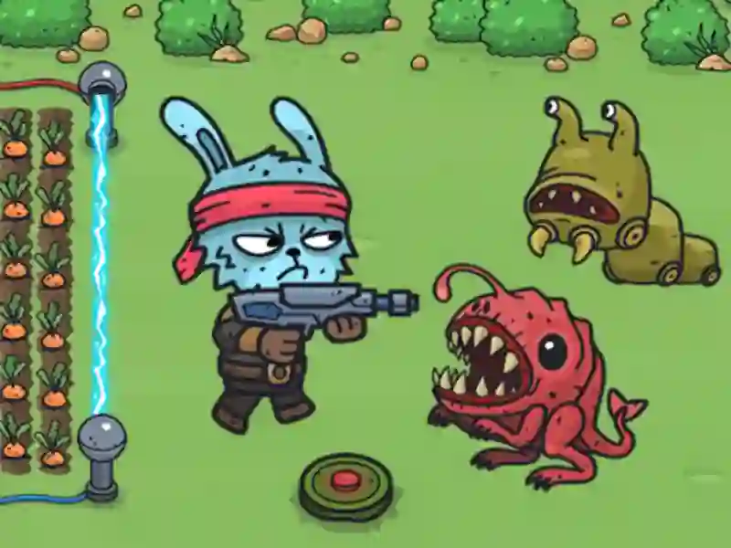 Permainan Farm Defense secara online