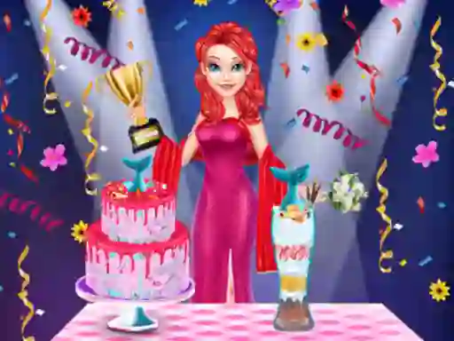 Permainan Mermaid Cake Cooking Design secara online