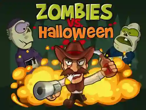 Permainan Zombies Vs Halloween secara online