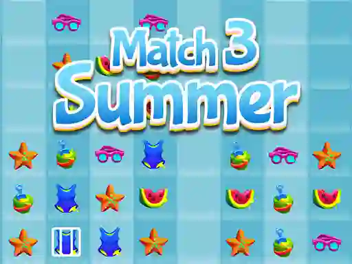 Permainan Match 3 Summer secara online