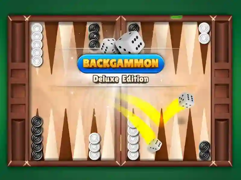 Permainan Backgammon Deluxe Edition secara online