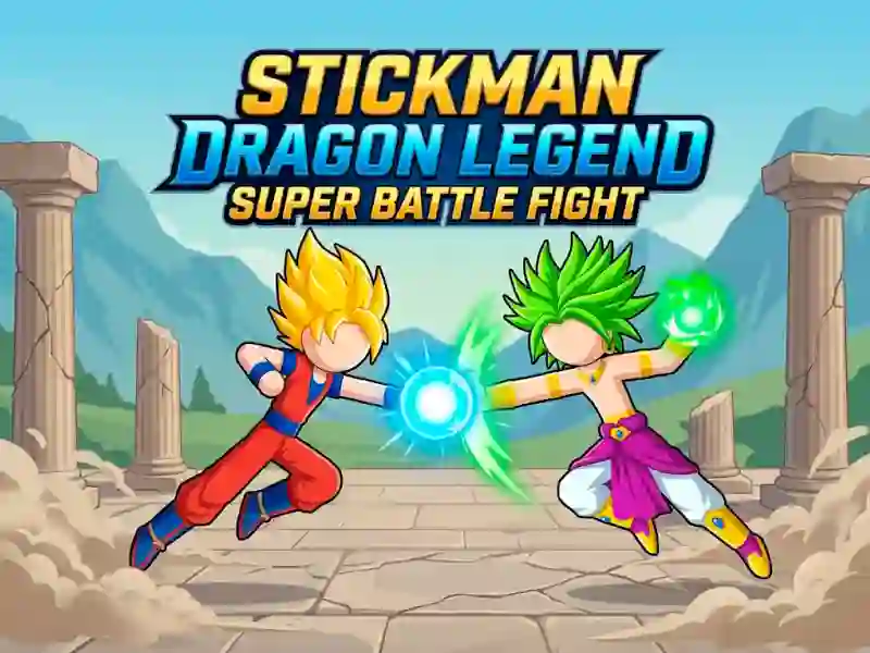 Permainan Stickman Dragon Legend Super Battle Fight secara online
