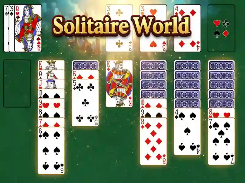 Permainan Solitaire World secara online