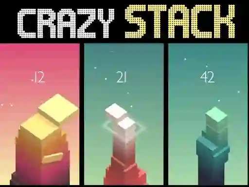 Permainan Crazy Stack secara online
