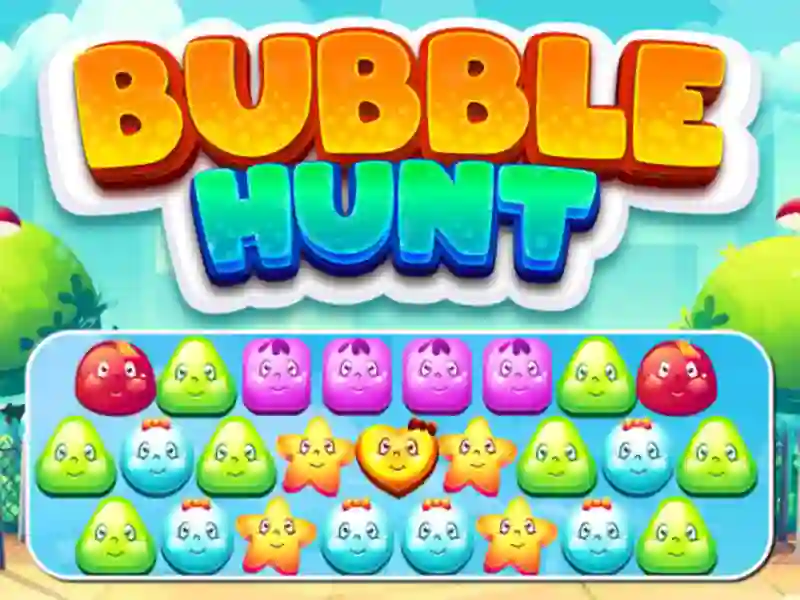 Permainan Bubble Hunt secara online