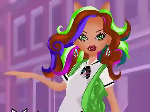 Permainan Monster High Clawdeen secara online