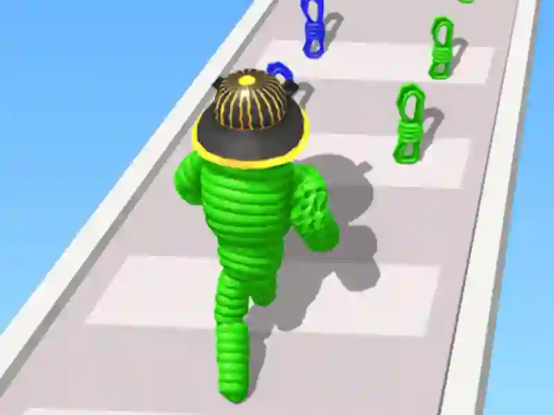 Permainan Rope-Man Run 3D secara online