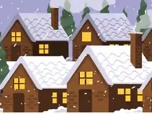 Permainan Christmas Town Difference secara online
