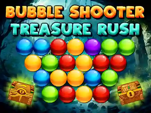 Permainan Bubble Shooter Treasure Rush secara online