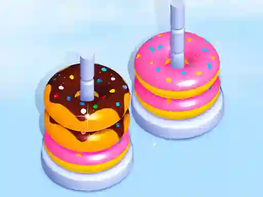 Permainan Donut Sort Fun secara online