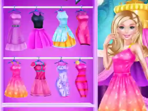 Permainan Barbie Fashion Closet secara online