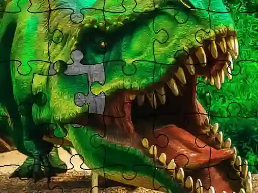Permainan Dino Park Jigsaw secara online