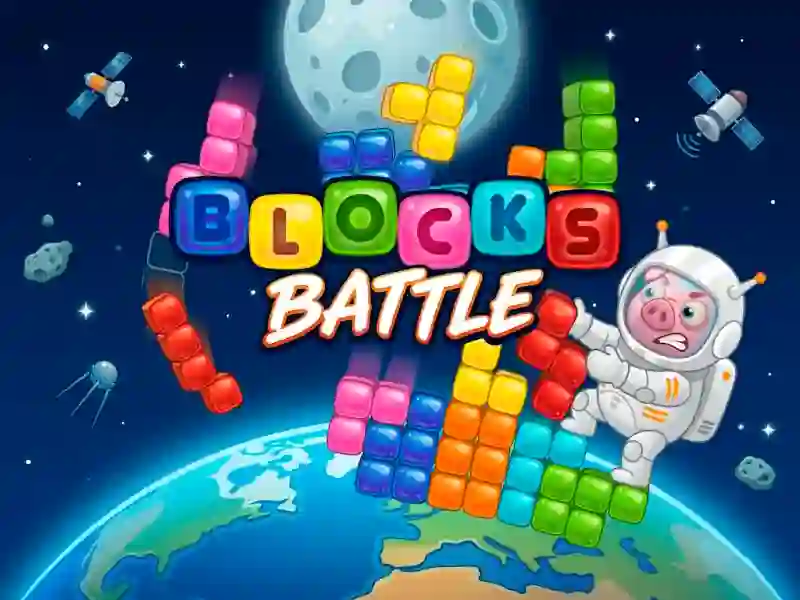 Permainan Blocks Battle secara online