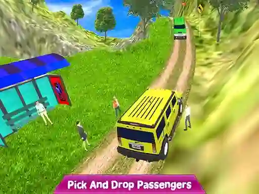 Permainan Crazy Taxi Jeep Drive secara online
