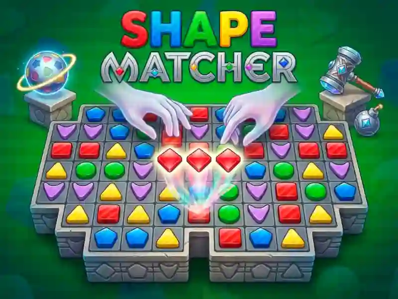 Permainan Shape matcher secara online