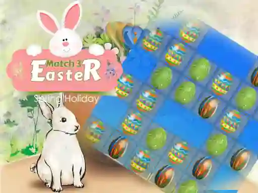 Permainan Easter Eggs Match 3 secara online