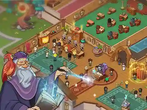 Permainan Wizard School secara online